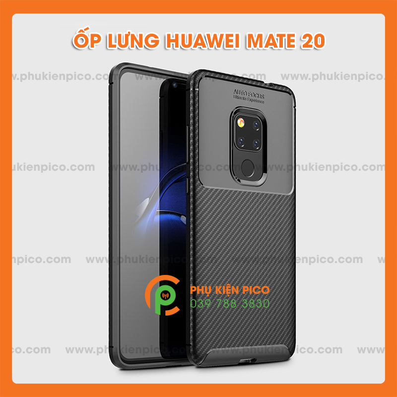 Ốp lưng Huawei Mate 20 2018 siêu bền chống sốc bảo vệ camera