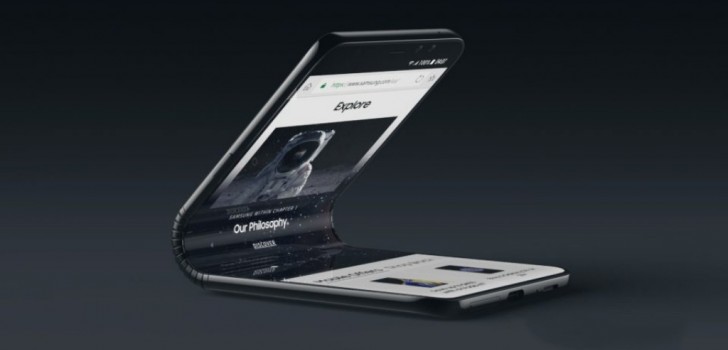 Samsung sắp ra mắt galaxy F điện thoại gập