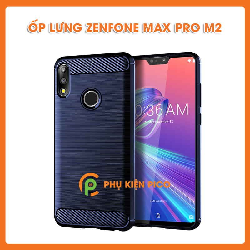 Ốp lưng Zenfone Max Pro M2 siêu bền chống sốc bảo vệ camera