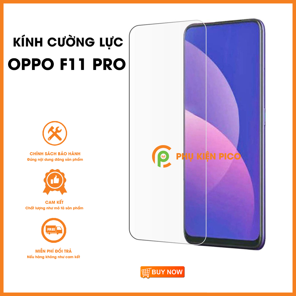 Kính cường lực Oppo F11 Pro full keo màn hình độ cứng 9H