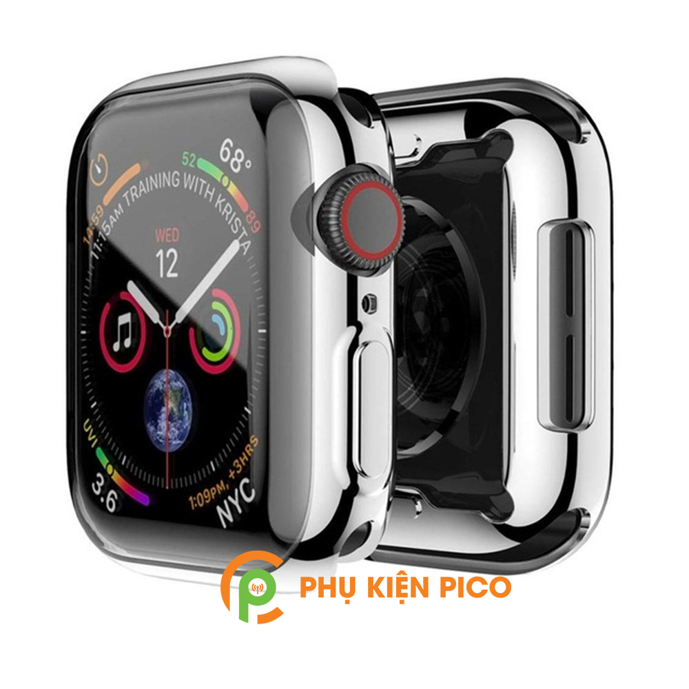 Ốp viền đồng hồ Apple Watch Series 4/5 Size 40/44mm Silicon dẻo