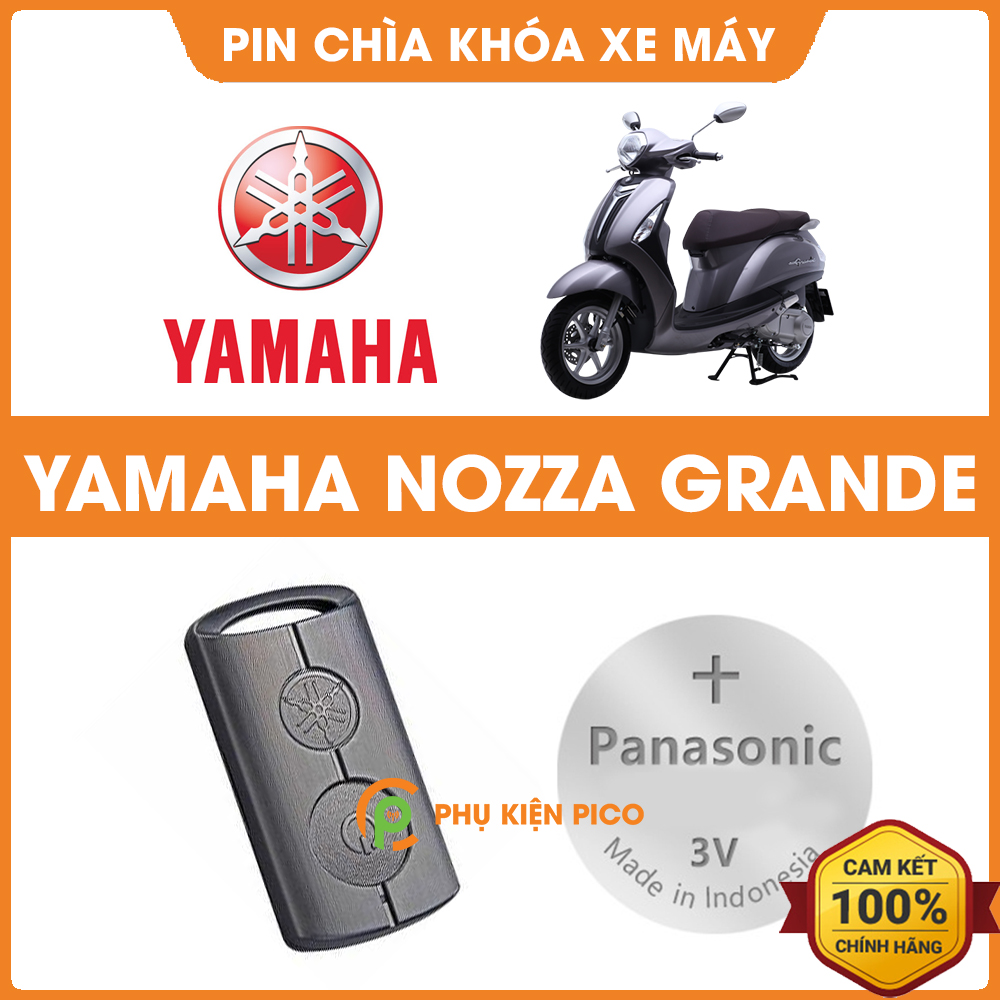 Pin chìa khóa xe máy Yamaha Nozza Grande sản xuất tại Indonesia 3V ...