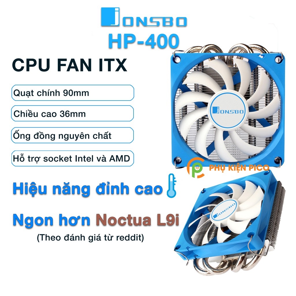 Tản nhiệt CPU topdown Jonsbo HP400 – Quạt tản nhiệt CPU ITX …