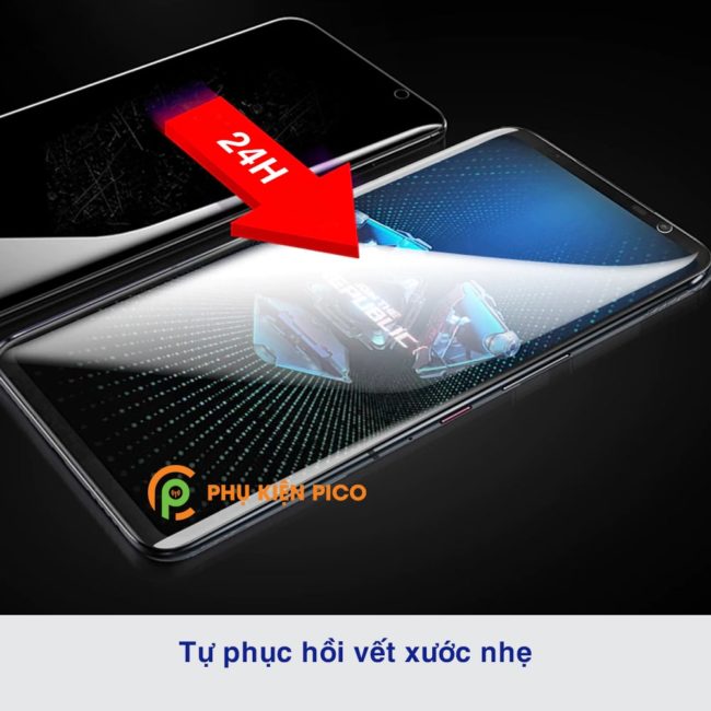 Dán màn hình Asus Rog Phone 5 Pro full màn dẻo trong suốt