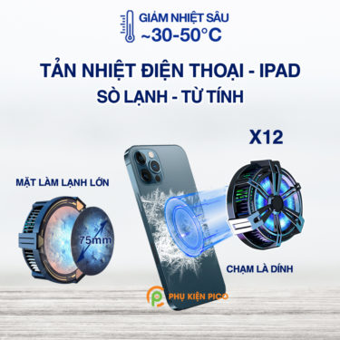 Bia-X12-375x375 Quạt tản nhiệt điện thoại Hà Nội, Hồ Chí Minh chính hãng Memo, Flydigi, Black Shark
