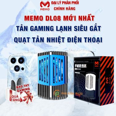Memo-DL08-375x375 Quạt tản nhiệt điện thoại Hà Nội, Hồ Chí Minh chính hãng Memo, Flydigi, Black Shark