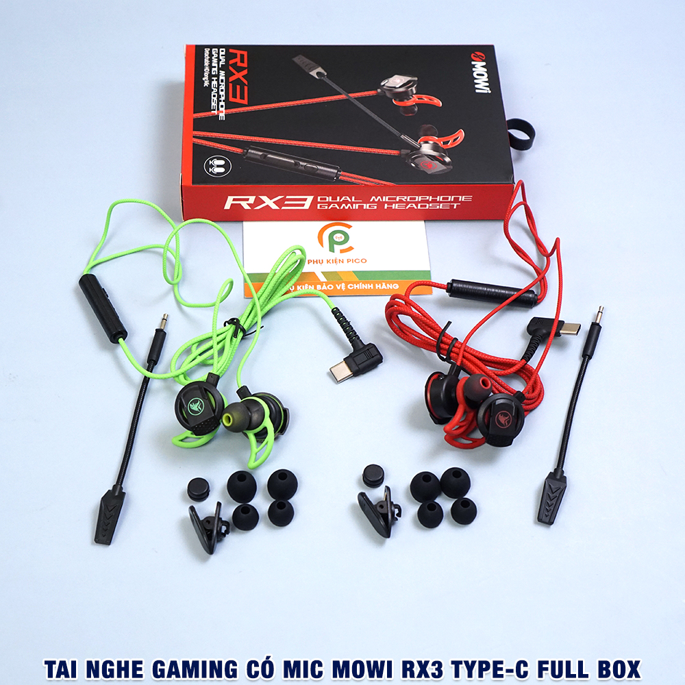 Tai nghe gaming có mic rời xMOWi RX3 - Tai nghe gaming có dây Plextone ...