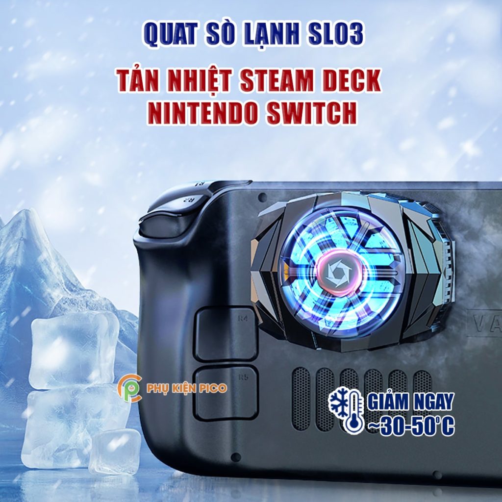 sl03-1024x1024 10 mẫu quạt tản nhiệt sò lạnh dành cho máy chơi game cầm tay Nintendo Switch, Steam Deck năm 2023