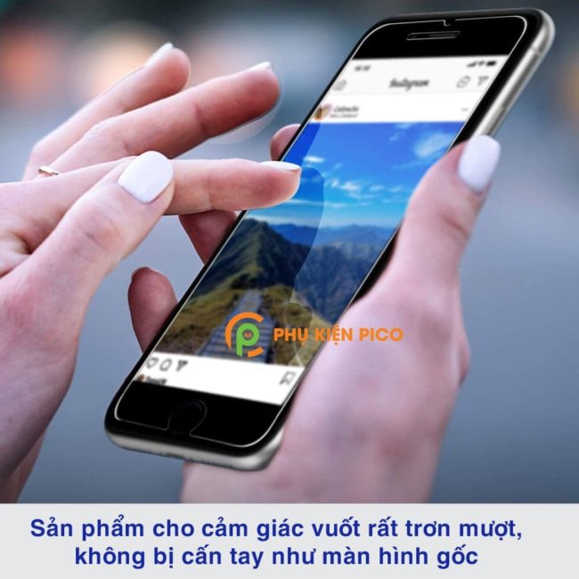 Kính cường lực Iphone 8 trong suốt full màn hình chính hãng GOR