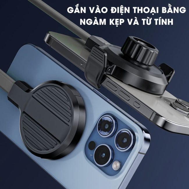 Quạt tản nhiệt điện thoại máy tính bảng XL29 sò lạnh nước từ tính hiệu năng cao đóng băng full mặt