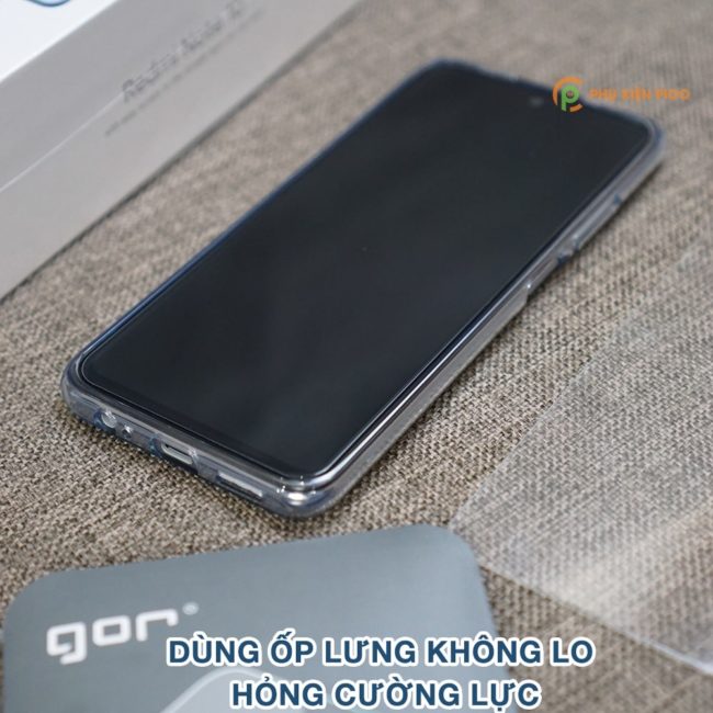 Kính cường lực Xiaomi Poco F5 Pro full màn hình chính hãng Gor phủ nano