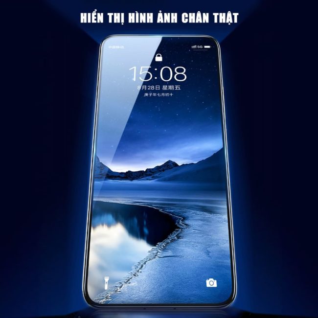 Kính cường lực Xiaomi Redmi Note 14 trong suốt full màn hình chính hãng Smart Devil