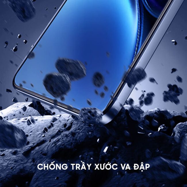 Kính cường lực Vivo X200 Pro chính hãng Gor full keo màn dùng được vân tay siêu âm trơn mượt có khung hỗ trợ dán