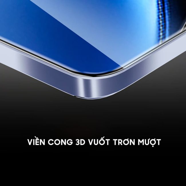 Kính cường lực Vivo X200 Pro chính hãng Gor full keo màn dùng được vân tay siêu âm trơn mượt có khung hỗ trợ dán