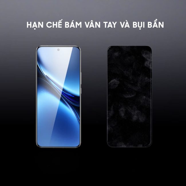 Kính cường lực Vivo X200 Pro chính hãng Gor full keo màn dùng được vân tay siêu âm trơn mượt có khung hỗ trợ dán