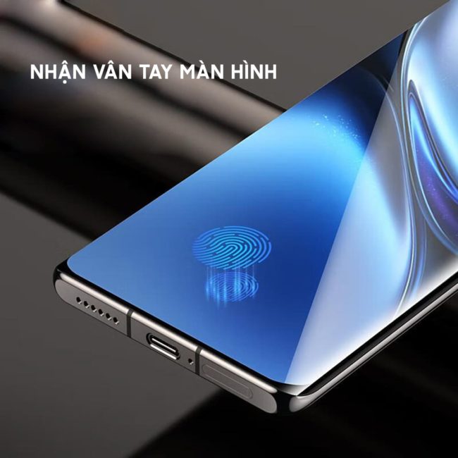 Kính cường lực Vivo X200 Pro chính hãng Gor full keo màn dùng được vân tay siêu âm trơn mượt có khung hỗ trợ dán