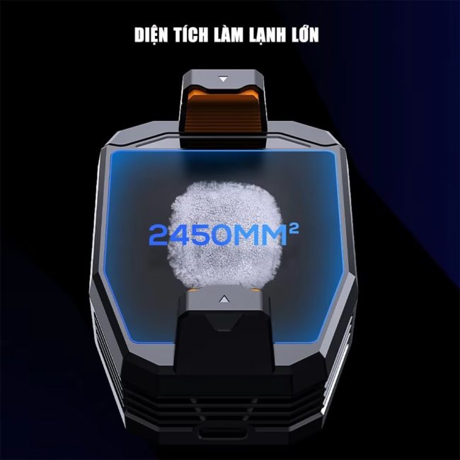 Quạt tản nhiệt điện thoại sò lạnh C20 Led RGB Gaming 3 chế độ làm lạnh giảm nhiệt nhanh