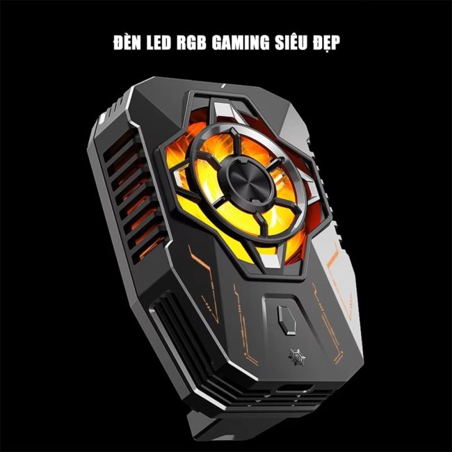 Quạt tản nhiệt điện thoại sò lạnh C20 Led RGB Gaming 3 chế độ làm lạnh giảm nhiệt nhanh