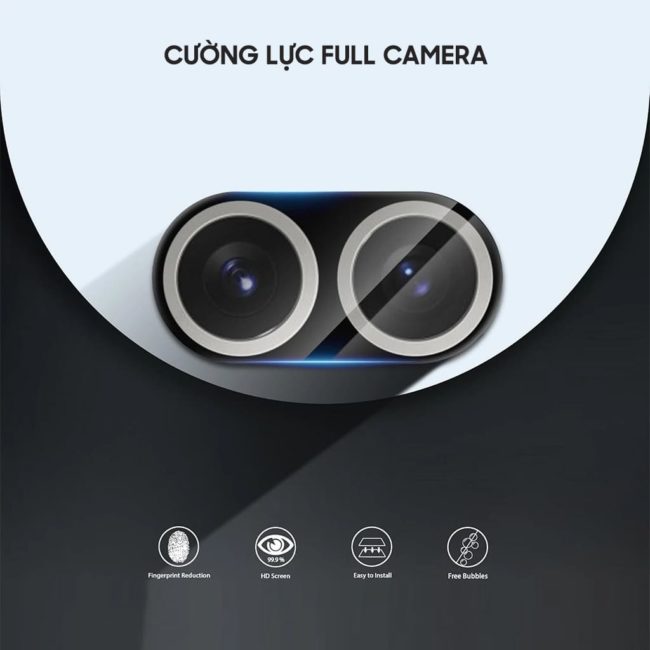 Dán camera Samsung Galaxy Z Flip 7 5G thấu kính nổi 3D cao cấp cường lực camera độ cứng 9H trong suốt