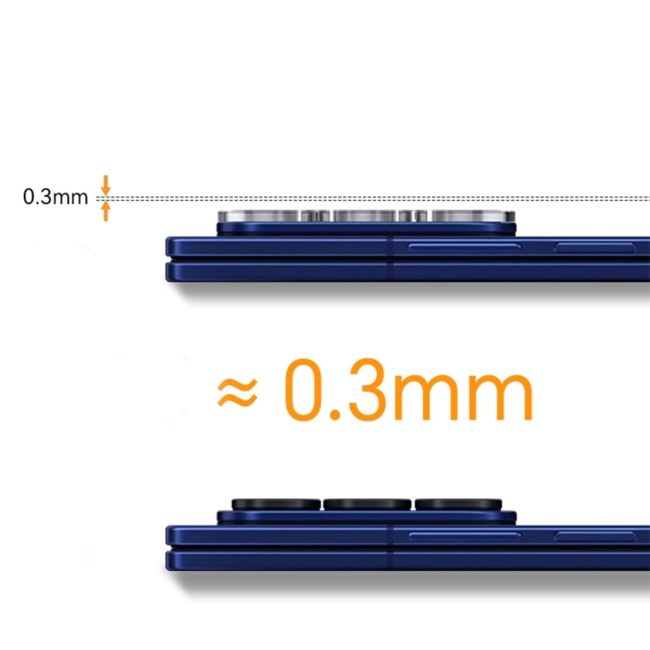 Dán camera Samsung Galaxy Z Fold 7 5G thấu kính nổi 3D cao cấp cường lực camera độ cứng 9H trong suốt