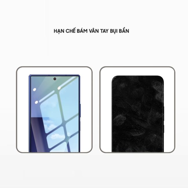Kính cường lực Samsung Galaxy Z Fold 7 5G trong suốt full màn hình viền đen siêu mỏng nhận vân tay chính hãng HYPER+