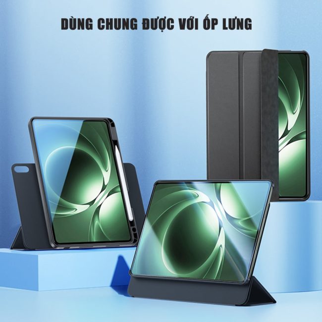 Kính cường lực Xiaomi Redmi K Pad 2 full màn hình chính hãng Smart Devil có khung hỗ trợ dán