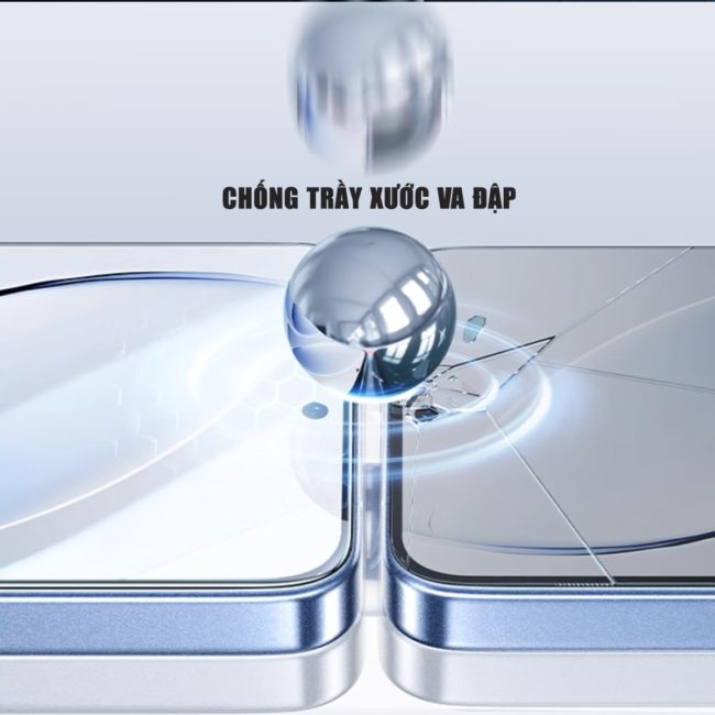 Kính cường lực Oppo K13 Turbo Pro trong suốt full màn hình nhận vân tay chính hãng Smart Devil