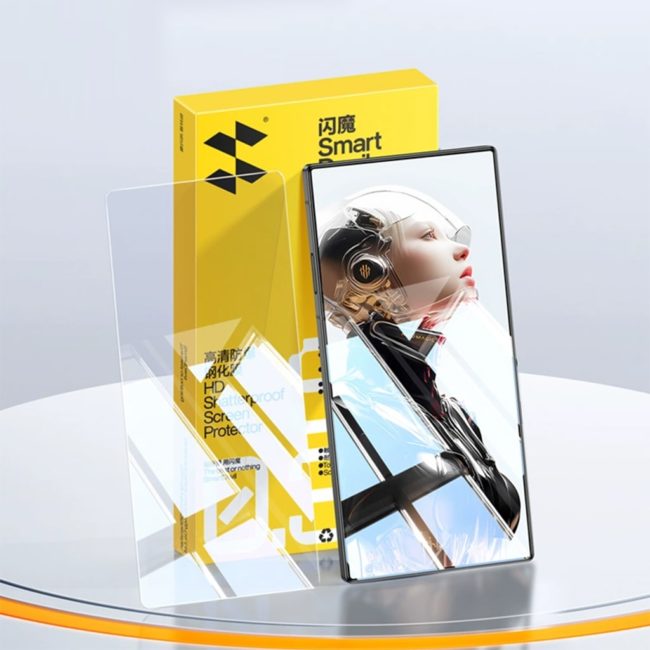 Kính cường lực Nubia Red Magic 10S Pro trong suốt không viền full màn hình chính hãng Smart Devil