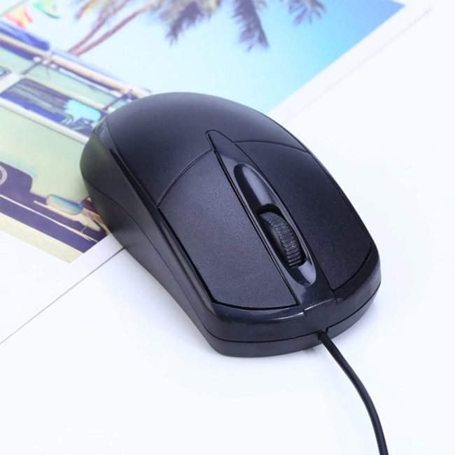 Chuột máy tính laptop có dây văn phòng gaming G1 1000 DPI USB giá rẻ phù hợp cho học sinh sinh viên nhân viên văn phòng