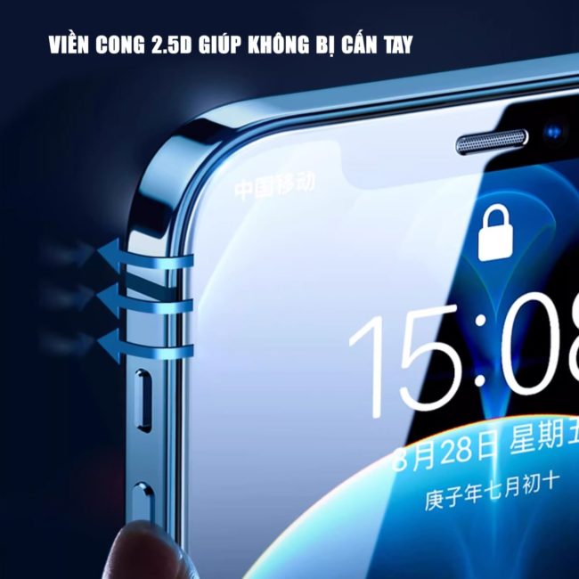 Kính cường lực Iphone Air trong suốt full màn hình không viền Smart Devil