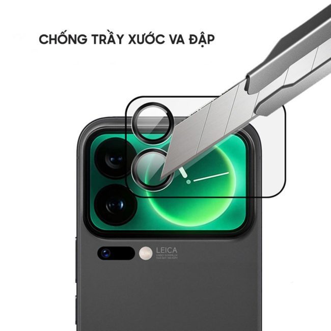 Kính cường lực màn hình phụ và camera Xiaomi 17 Pro Max full màn hình chống chói AR Anti-Reflection chống trầy xước va đập