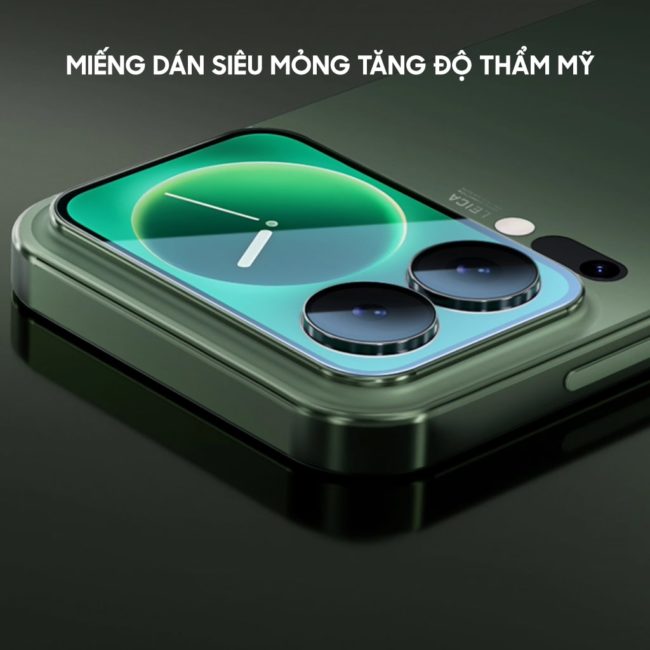 Kính cường lực màn hình phụ và camera Xiaomi 17 Pro Max full màn hình chống chói AR Anti-Reflection chống trầy xước va đập