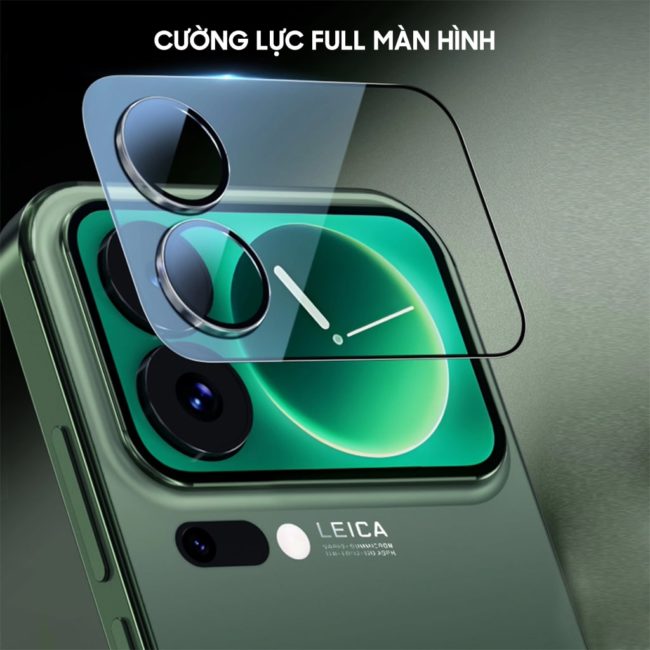 Kính cường lực màn hình phụ và camera Xiaomi 17 Pro Max full màn hình chống chói AR Anti-Reflection chống trầy xước va đập