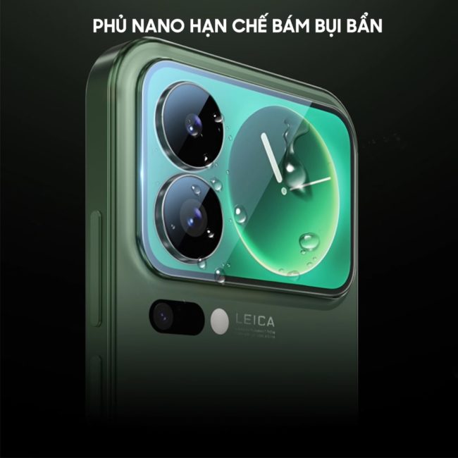 Kính cường lực màn hình phụ và camera Xiaomi 17 Pro Max full màn hình chống chói AR Anti-Reflection chống trầy xước va đập