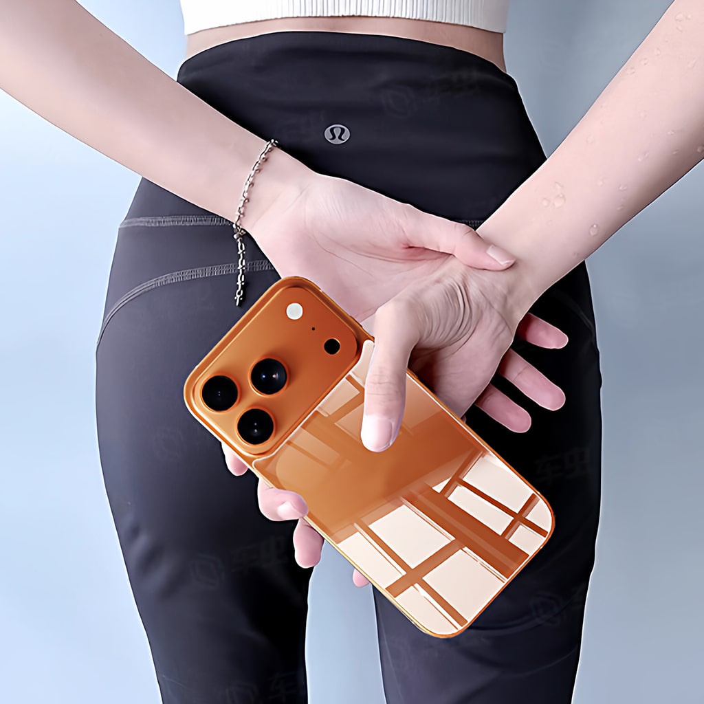 Kính cường lực lưng Iphone 17 Pro Max trong suốt full mặt lưng độ cứng 9H