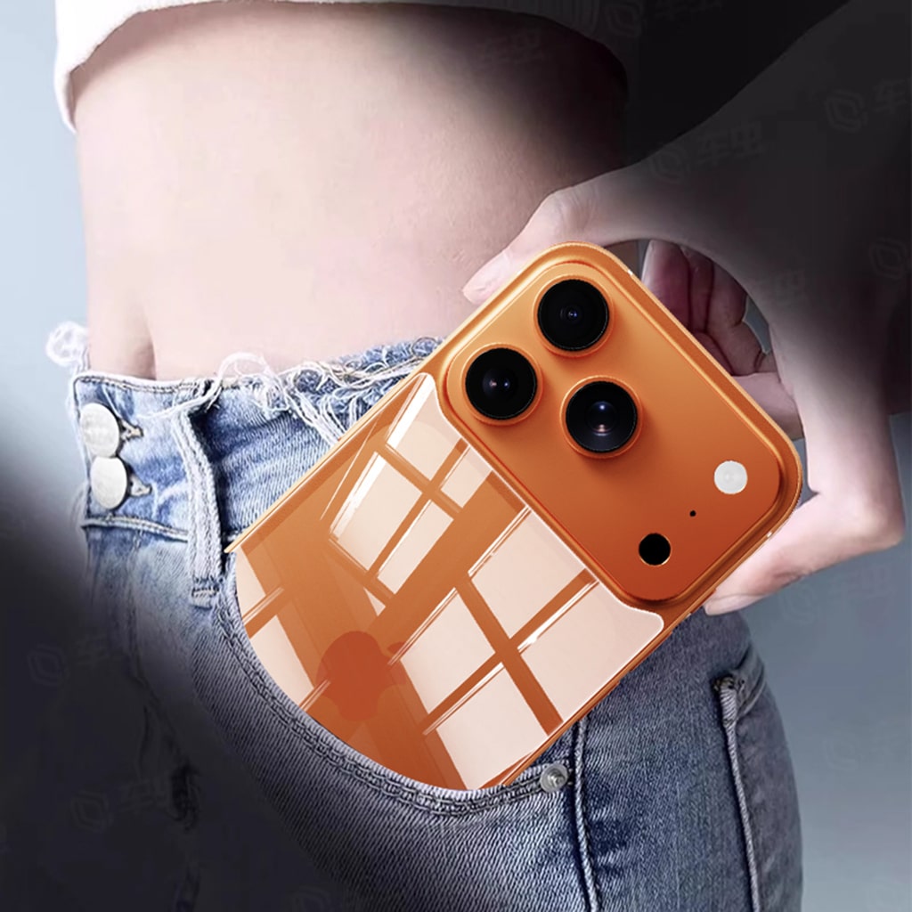 Kính cường lực lưng Iphone 17 Pro Max trong suốt full mặt lưng độ cứng 9H