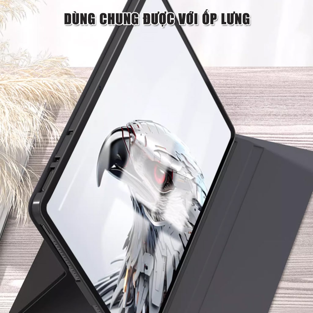 Kính cường lực Nubia Pad Pro full màn hình chính hãng Smart Devil có khung hỗ trợ dán