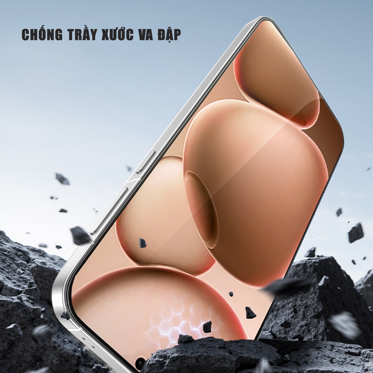 Kính cường lực Oppo Find X9 Pro trong suốt không viền full màn hình Smart Devil có khung hỗ trợ dán