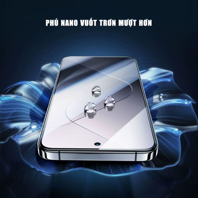Kính cường lực Xiaomi 17 Pro trong suốt full màn hình chính hãng Smart Devil