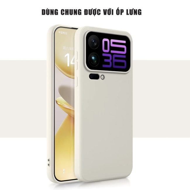 Kính cường lực Xiaomi 17 Pro trong suốt full màn hình chính hãng Smart Devil