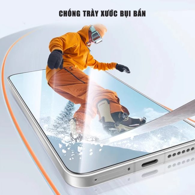 Kính cường lực Xiaomi 17 Pro trong suốt full màn hình chính hãng Smart Devil