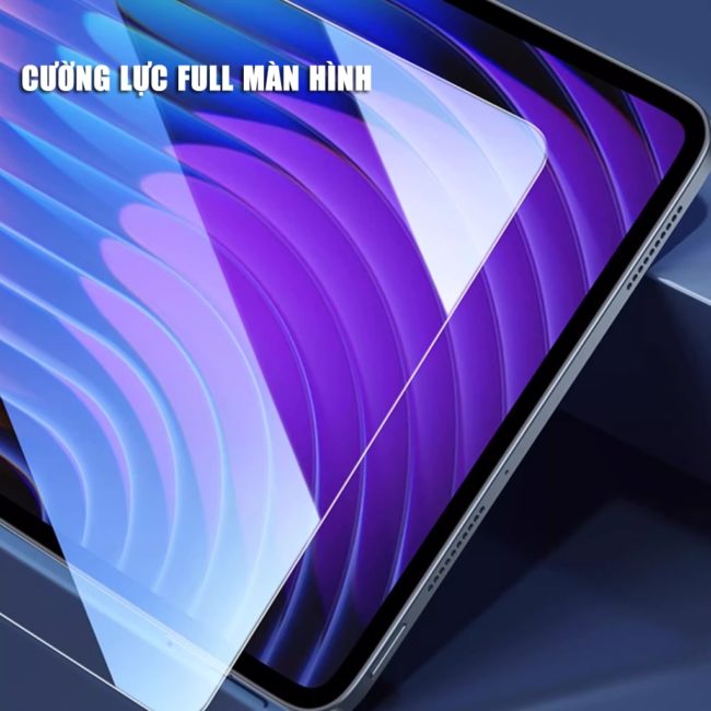 Kính cường lực Xiaomi Pad 8 full màn hình chính hãng Smart Devil có khung hỗ trợ dán