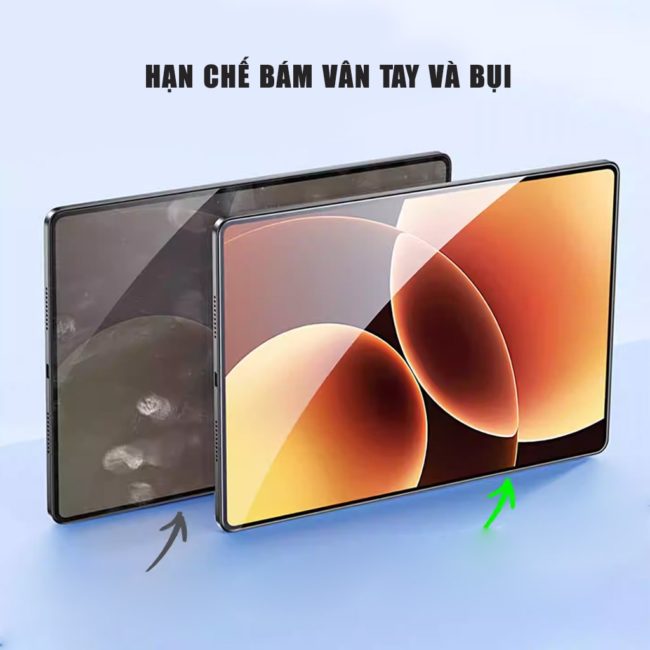 Kính cường lực Xiaomi Pad 8 full màn hình chính hãng Smart Devil có khung hỗ trợ dán