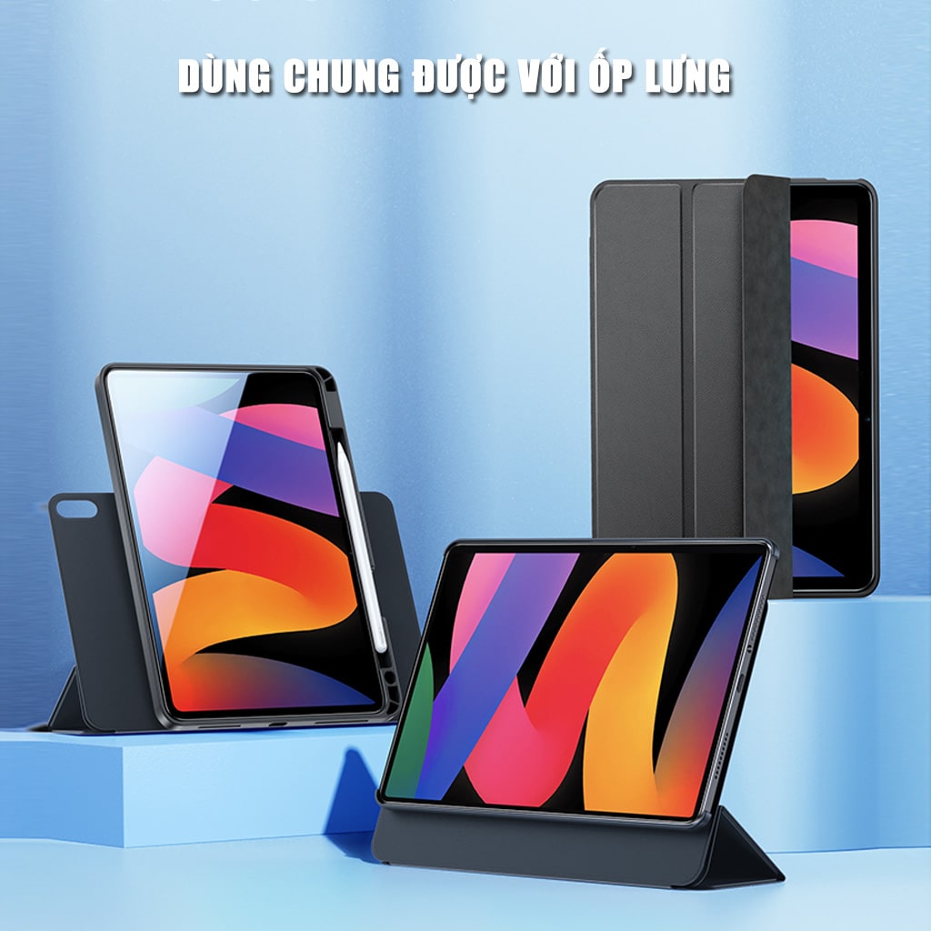 Kính cường lực Xiaomi Redmi Pad Pro 2024 full màn hình Smart Devil có khung hỗ trợ dán