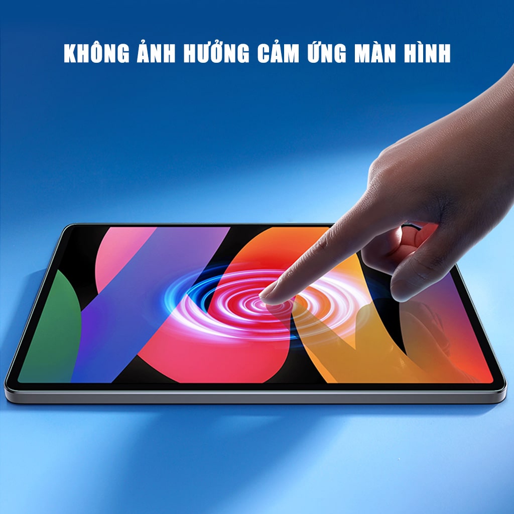 Kính cường lực Xiaomi Redmi Pad Pro 2024 full màn hình Smart Devil có khung hỗ trợ dán