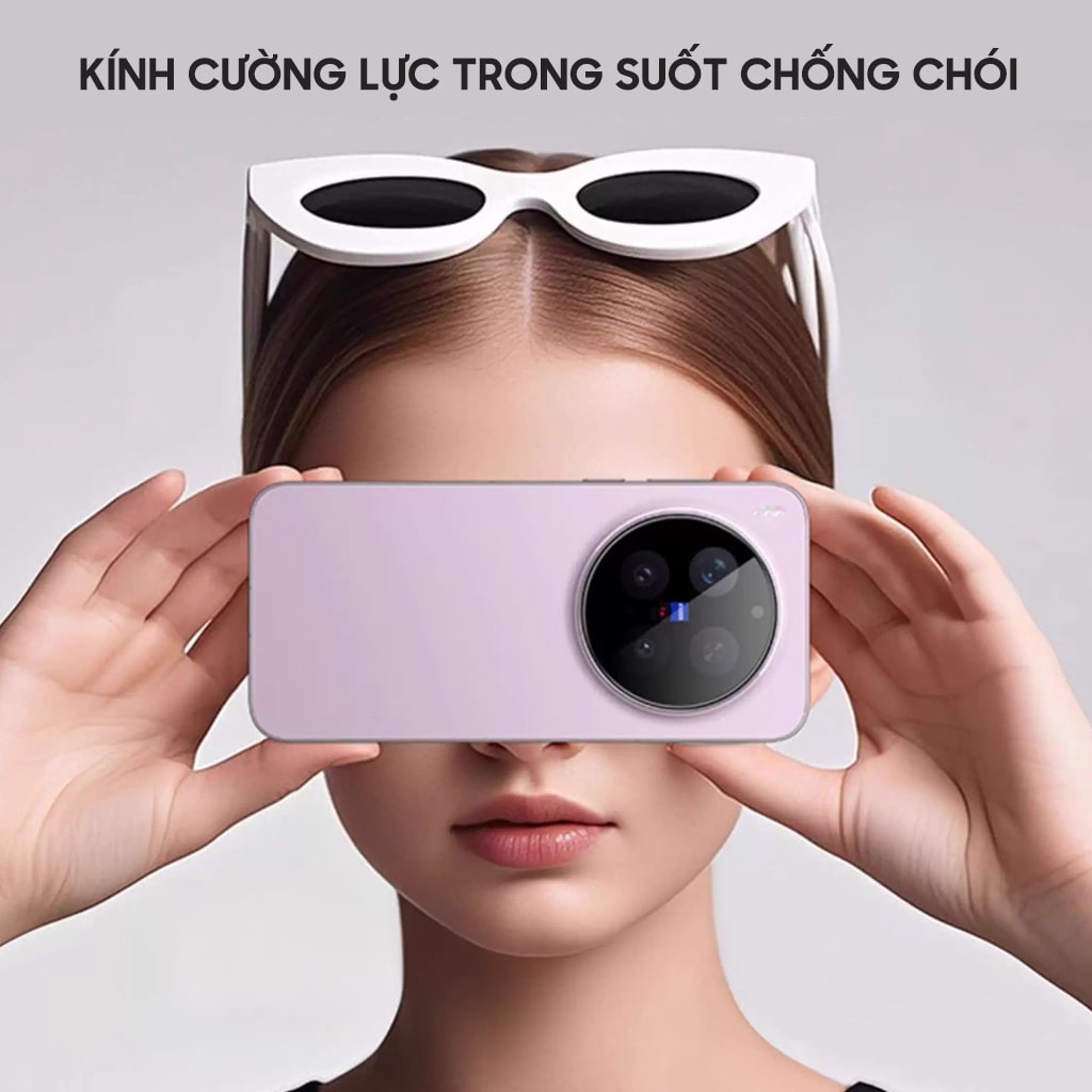 Dán camera Vivo X300 cường lực chống chói AR Anti-Reflection chống trầy xước va đập bảo vệ camera