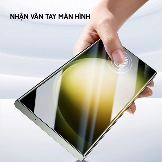 Dán màn hình Samsung Galaxy S23 Ultra full màn hình dẻo trong suốt Hydrogel PPF cao cấp chính hãng Smart Devil