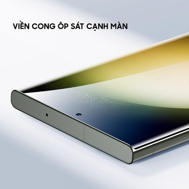 Dán màn hình Samsung Galaxy S23 Ultra full màn hình dẻo trong suốt Hydrogel PPF cao cấp chính hãng Smart Devil