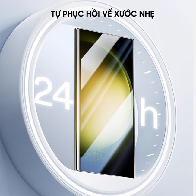 Dán màn hình Samsung Galaxy S23 Ultra full màn hình dẻo trong suốt Hydrogel PPF cao cấp chính hãng Smart Devil
