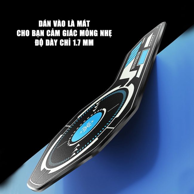 Tấm dán tản nhiệt từ tính có lõi ống chất lỏng dẫn nhiệt hiệu suất cao V7 Pro dùng cho quạt tản nhiệt sò lạnh điện thoại